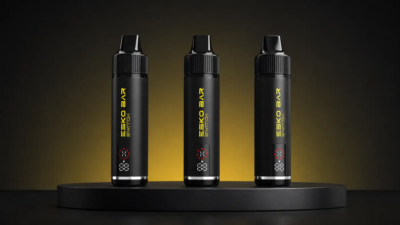 รีวิว ESKOBAR Switch 20000 Puffs ชุด Starter Kit สีดำ
