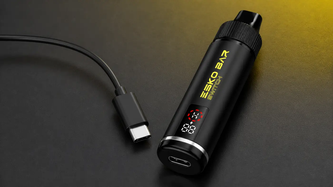 ESKOBAR Switch แบตเตอรี่ 850mAh พร้อมสายชาร์จ USB Type-C