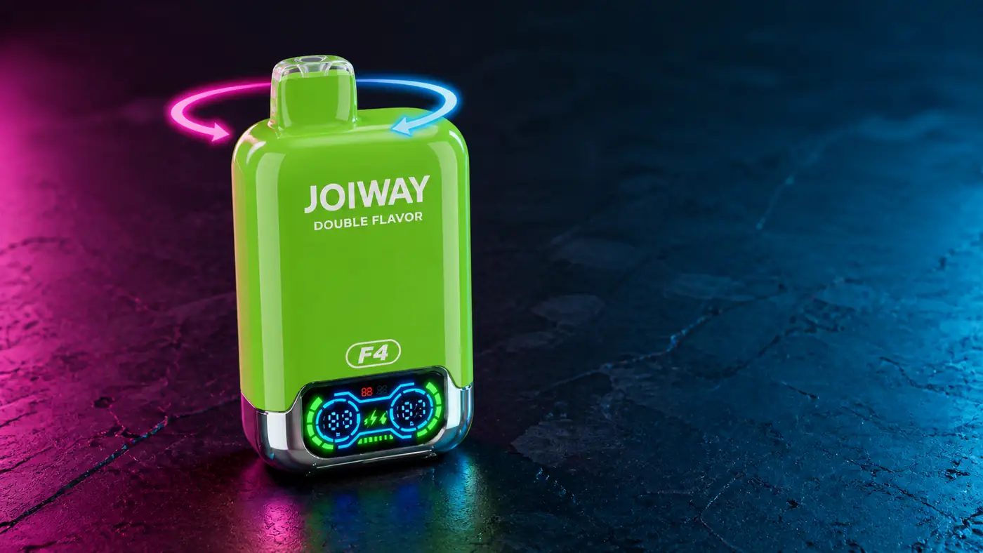 JOIWAY F4 20000 Puffs กับระบบหมุนสลับสองกลิ่น