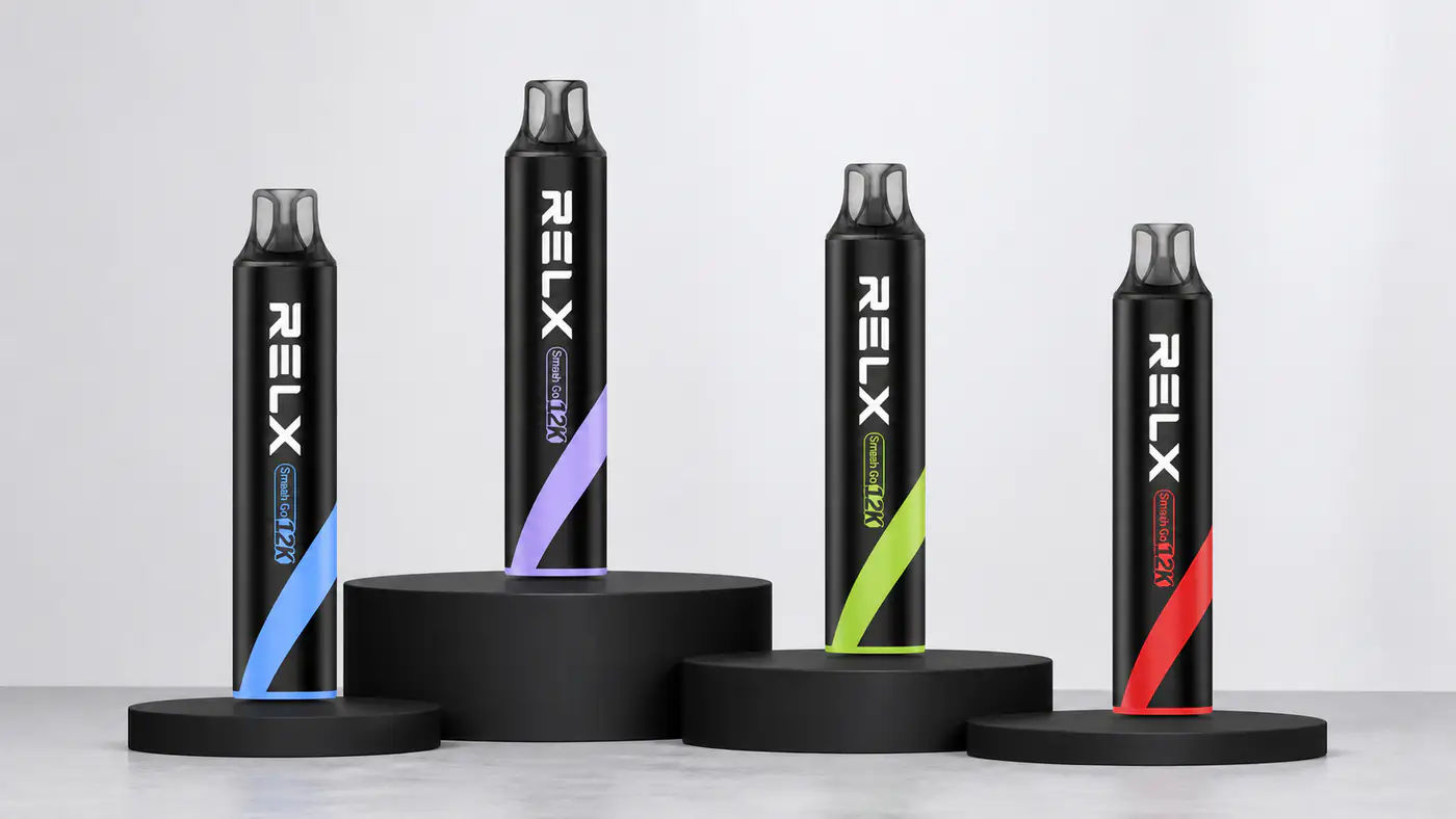 RELX SMASH GO 12K ตัวเครื่องหลายสีสำหรับกลิ่นต่าง ๆ