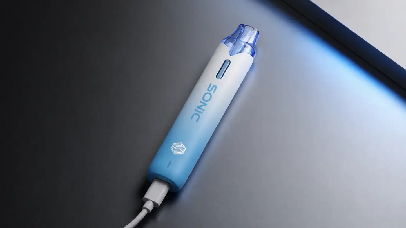 SONIC 10000 Puffs แบตเตอรี่ 580mAh ชาร์จ USB Type-C