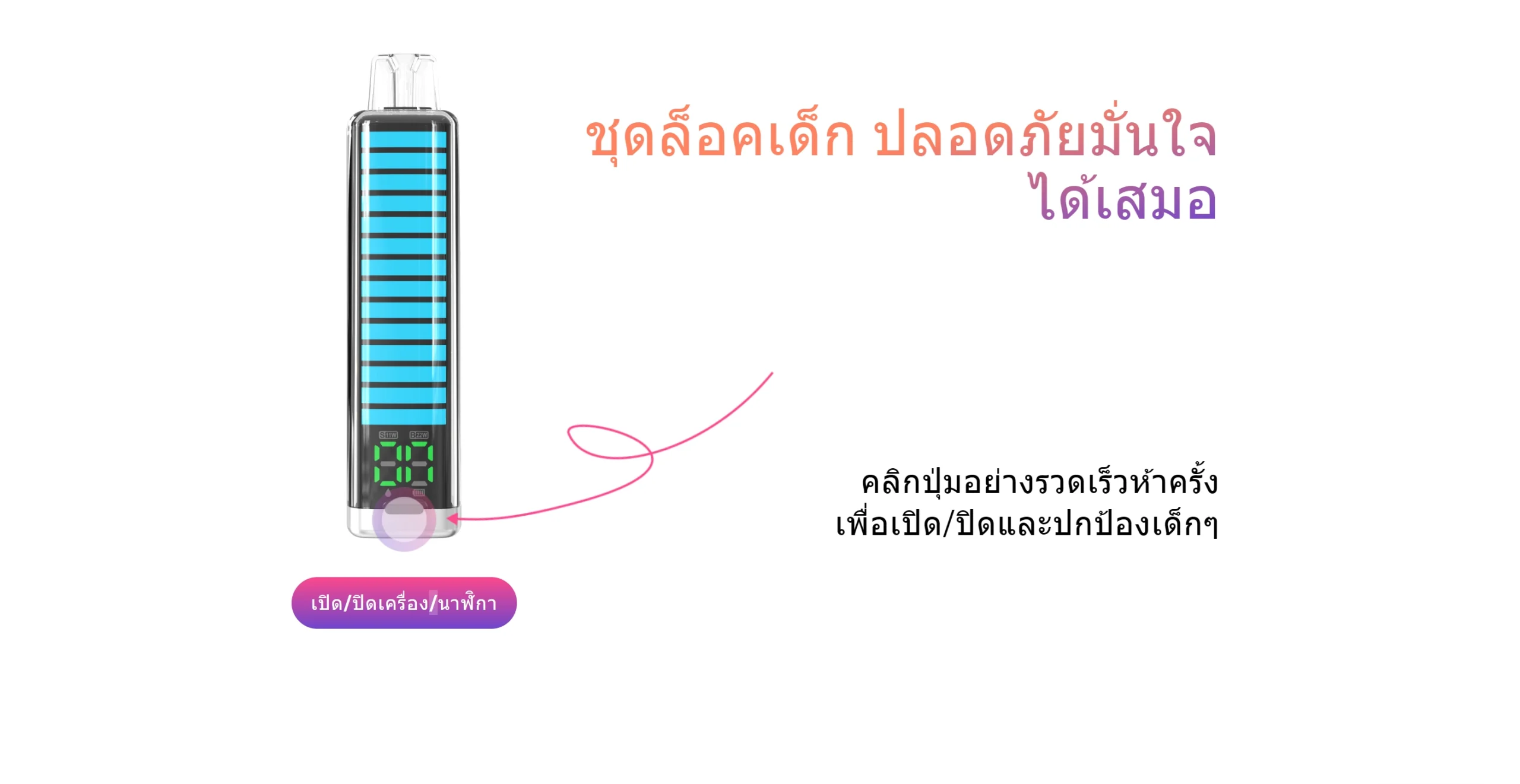 สรุปจุดเด่น CKS Pulse 15000 Puffs