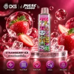 CKS Pulse 15000 Puffs Strawberry Ice - สตรอว์เบอร์รี่เย็น