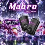 Marbo Bar Pro 13000 Puffs Grape Lychee องุ่นลิ้นจี่