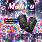 Marbo Bar Pro 13000 Puffs Rainbow Candy ลูกกวาดสายรุ้ง