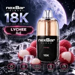 NexBar CLEAR 18K Lychee - ลิ้นจี่ พอตใช้แล้วทิ้ง WOTOFO