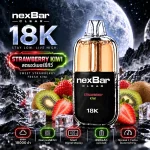 NexBar CLEAR 18K Strawberry Kiwi - สตรอว์เบอร์รี่กีวี่ พอตใช้แล้วทิ้ง WOTOFO