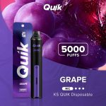 KS Quik 5000 Puffs Grape - องุ่น