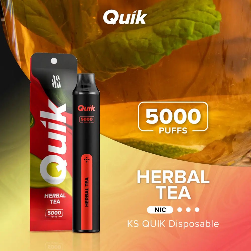 KS Quik 5000 Puffs Herbal Tea - ชาสมุนไพร