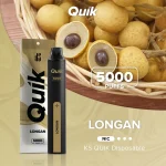 KS Quik 5000 Puffs Longan - ลำไย