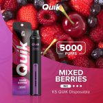 KS Quik 5000 Puffs Mixed Berries - ผลไม้รวม