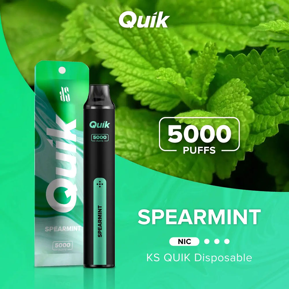 KS Quik 5000 Puffs Spearmint - สเปียร์มินต์