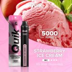 KS Quik 5000 Puffs Strawberry Ice Cream - สตรอเบอร์รี่ไอศกรีม