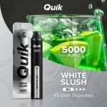 KS Quik 5000 Puffs White Slush - น้ำเขียวโซดา