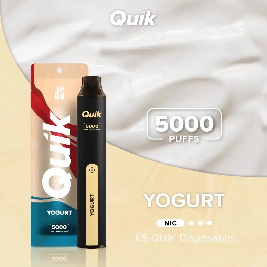 KS Quik 5000 Puffs Yogurt - โยเกิร์ต