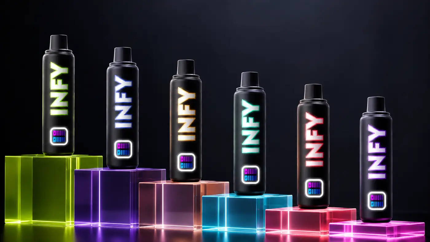 INFY 20K Puffs ตัวเลือกกลิ่นและสีหลากหลาย
