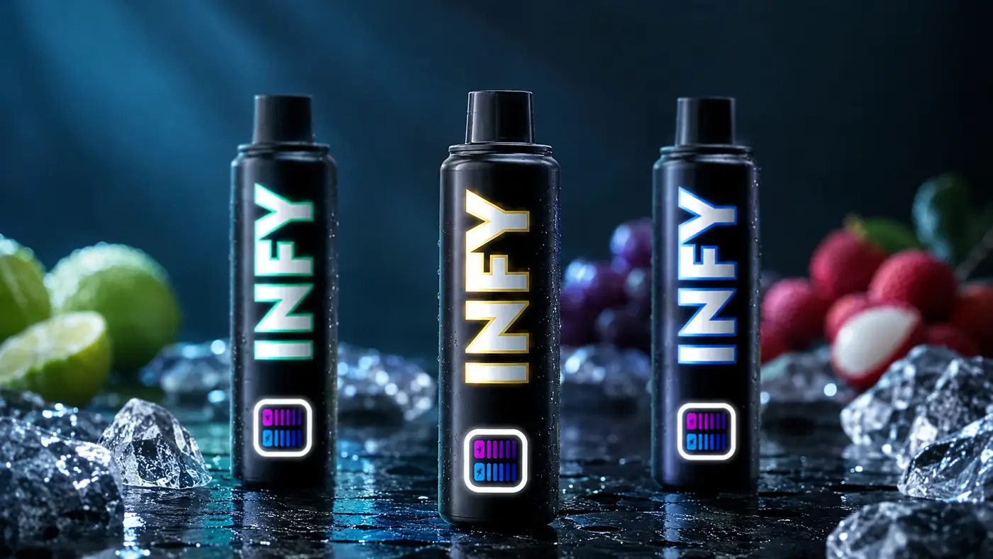INFY 20K Puffs รีวิวพอตจอ LED ปรับรูลมได้