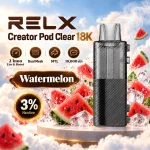 หัวพอต RELX Creator Pod Clear 18K Watermelon - แตงโม 3%
