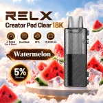 หัวพอต RELX Creator Pod Clear 18K Watermelon - แตงโม 5%
